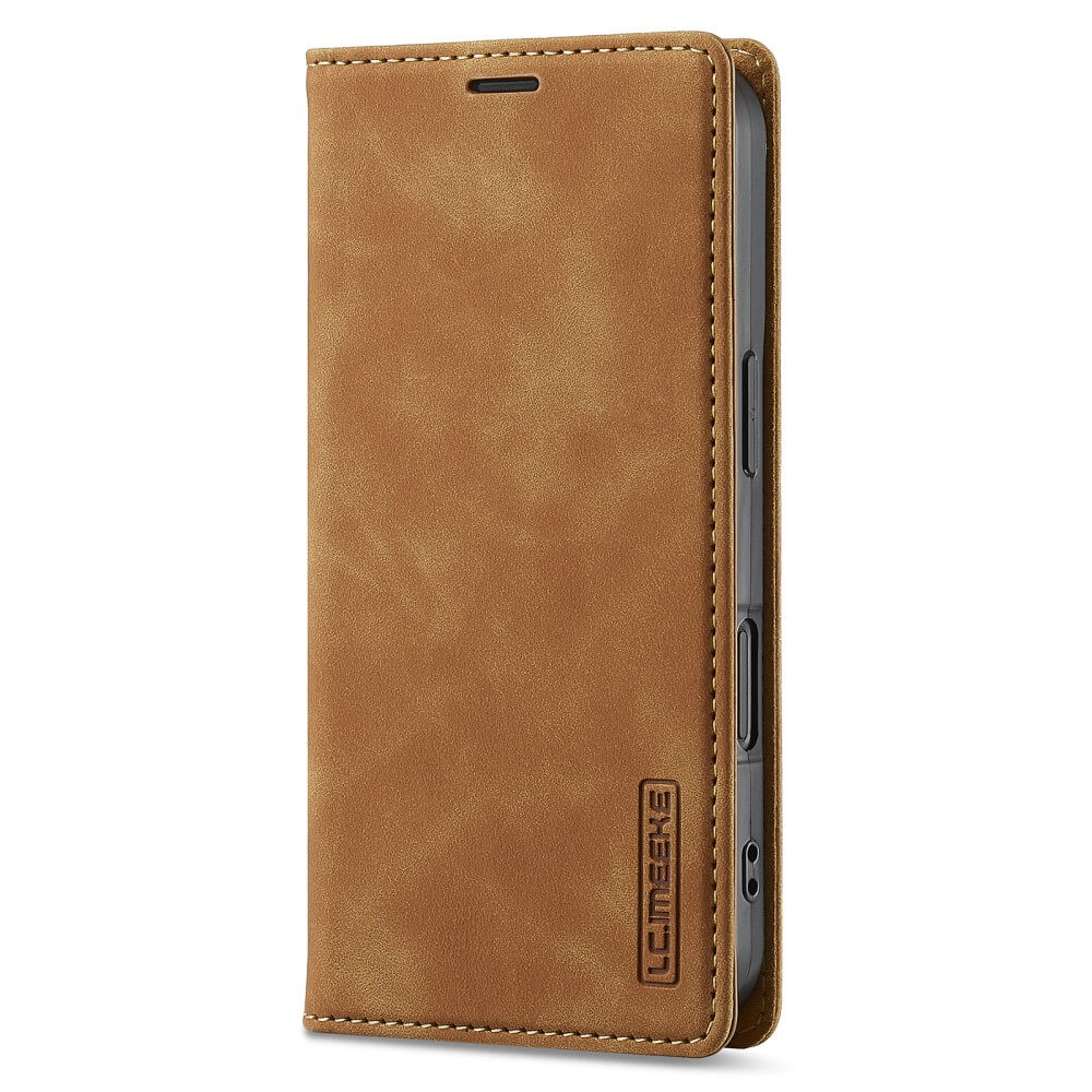 iPhone 16 Plus - LC.IMEEKE Custodia Flip Case Vintage