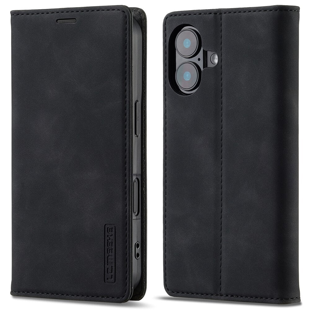 iPhone 16 Plus - LC.IMEEKE Custodia Flip Case Vintage