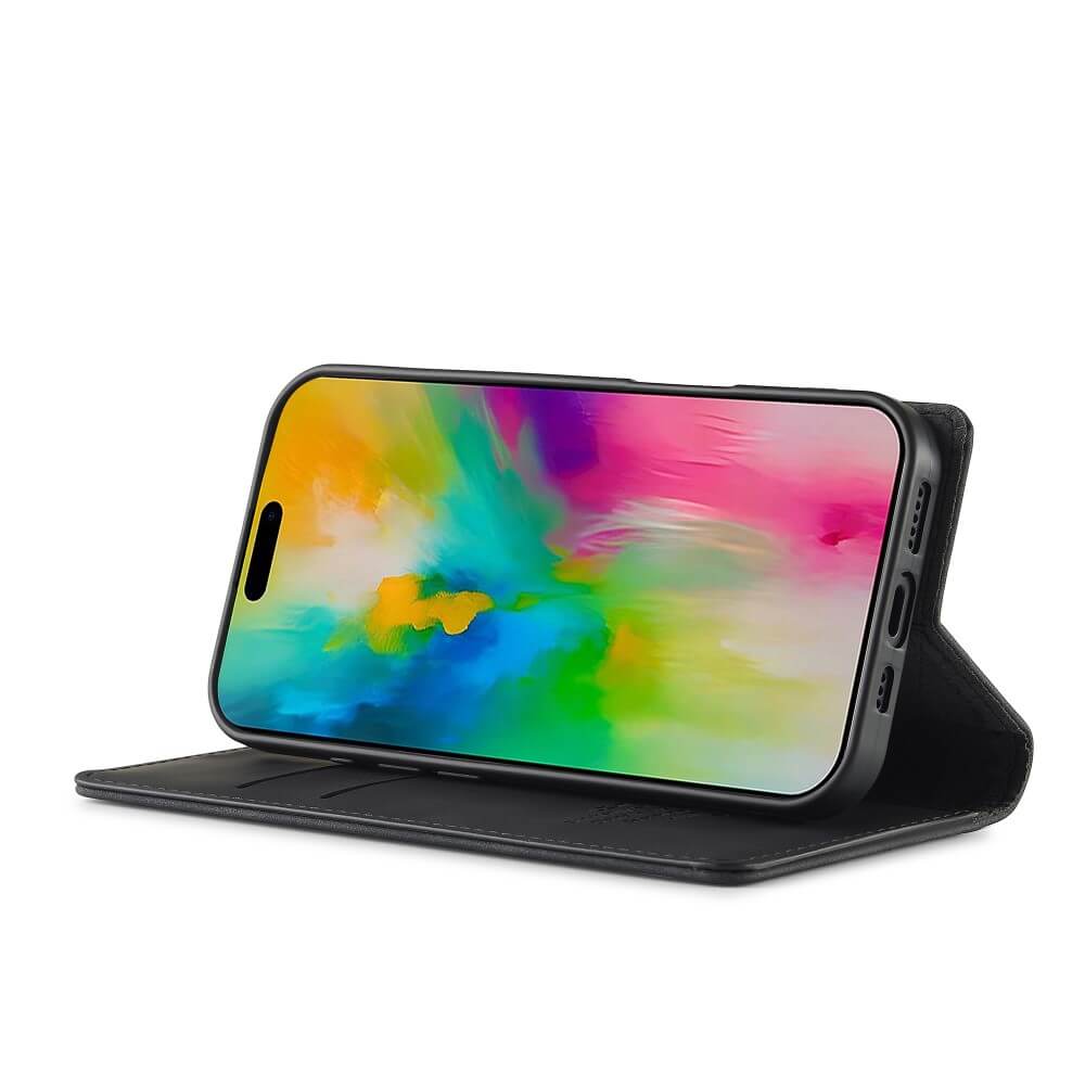 iPhone 16 Plus - LC.IMEEKE Custodia Flip Case Vintage