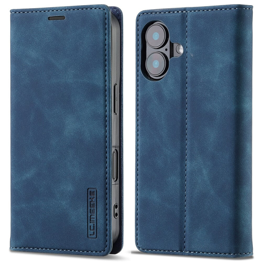 iPhone 16 Plus - LC.IMEEKE Custodia Flip Case Vintage