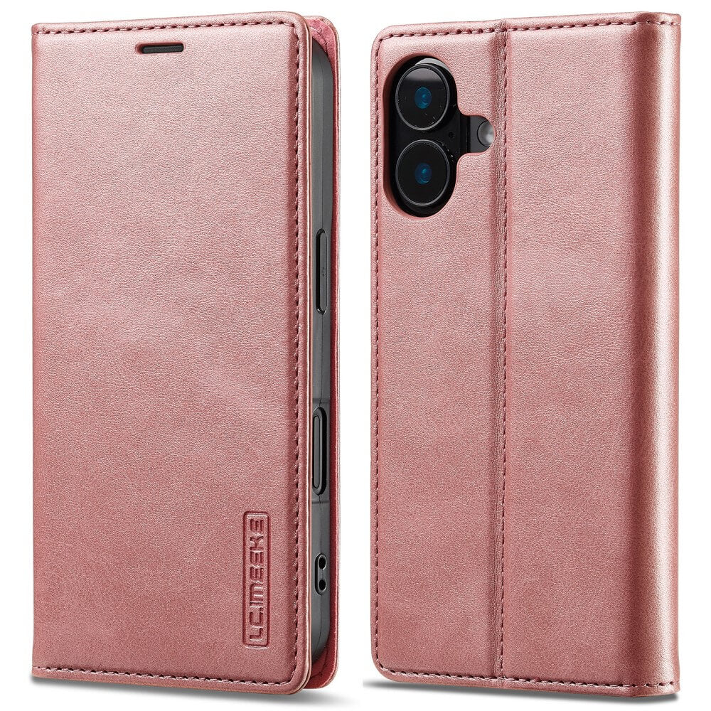 iPhone 16 Plus - LC.IMEEKE Custodia Flip Case Vintage