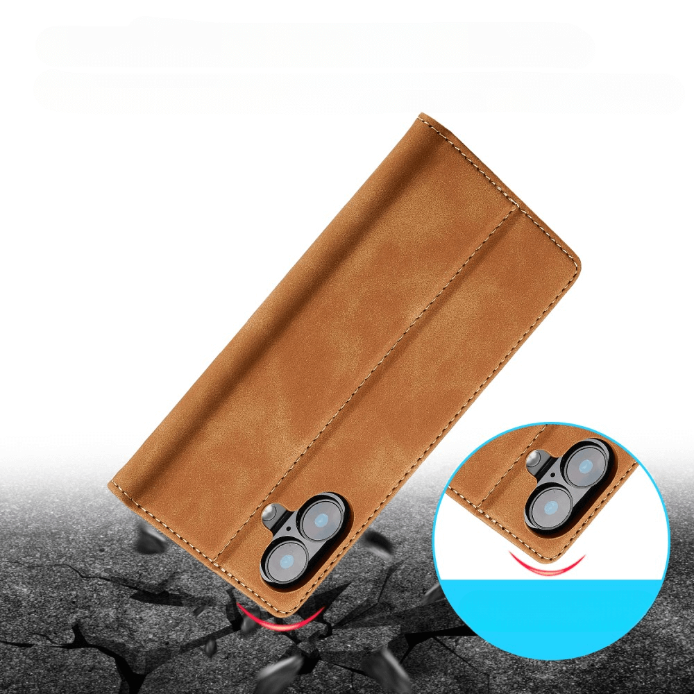 iPhone 16 - LC.IMEEKE Custodia Flip Case Vintage