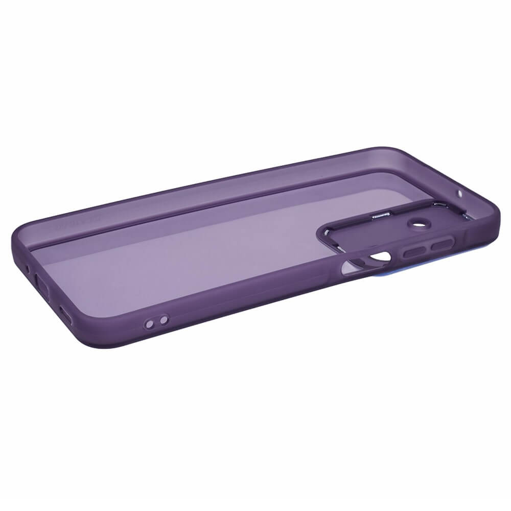 Galaxy A16 - Custodia in gomma con design metallico e protezione della fotocamera