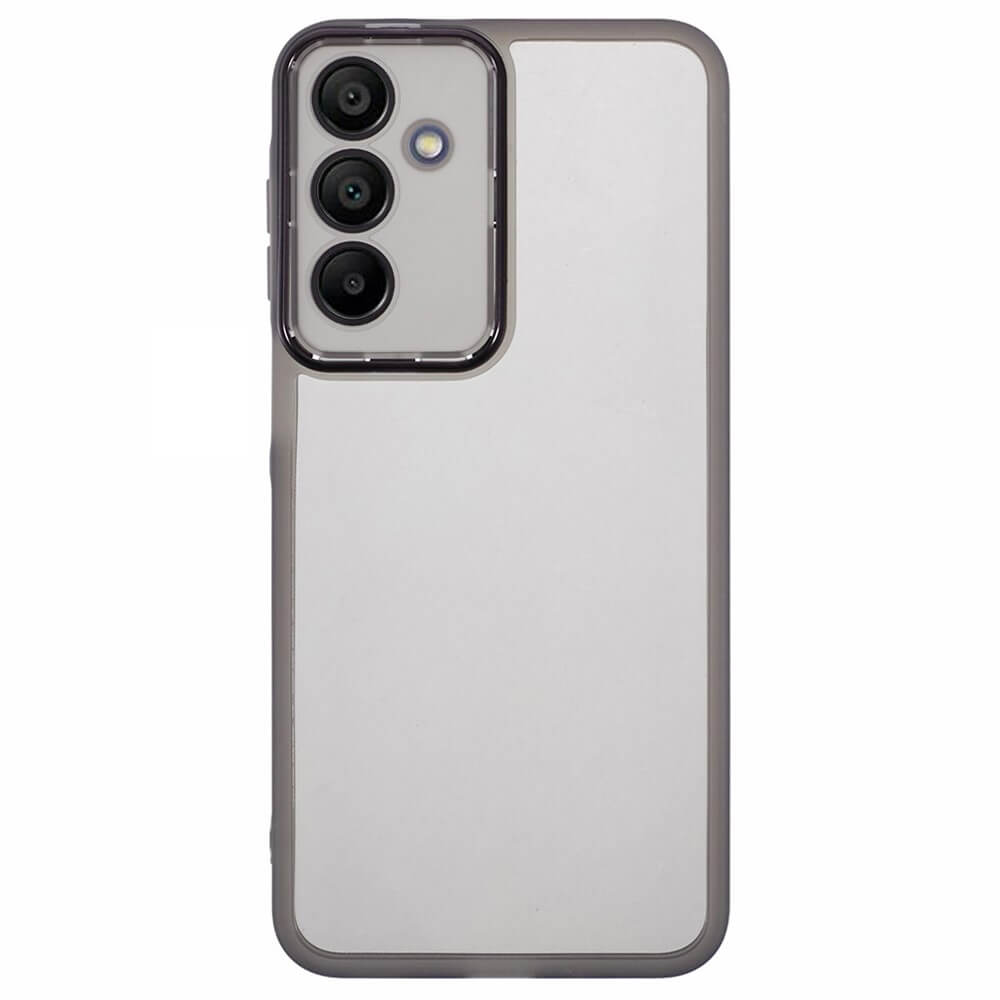 Galaxy A16 - Custodia in gomma con design metallico e protezione della fotocamera