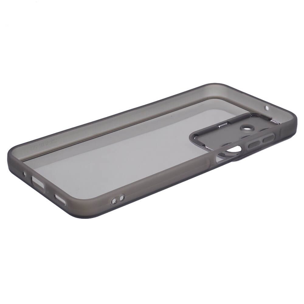 Galaxy A16 - Custodia in gomma con design metallico e protezione della fotocamera