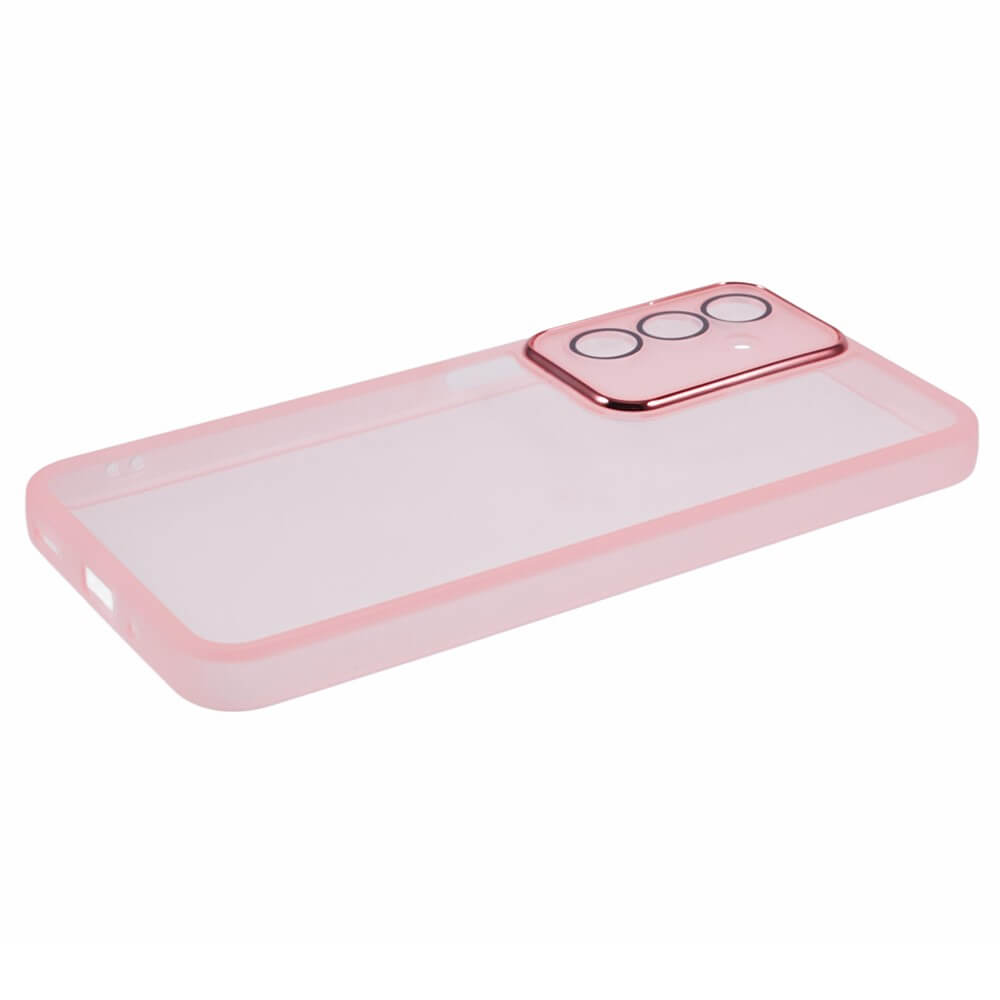 Galaxy A16 - Custodia in gomma con design metallico e protezione della fotocamera