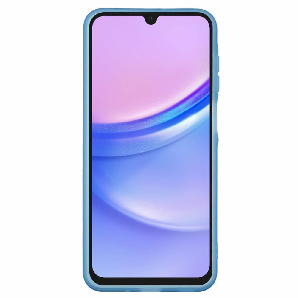 Galaxy A16 - Custodia in gomma con design metallico e protezione della fotocamera