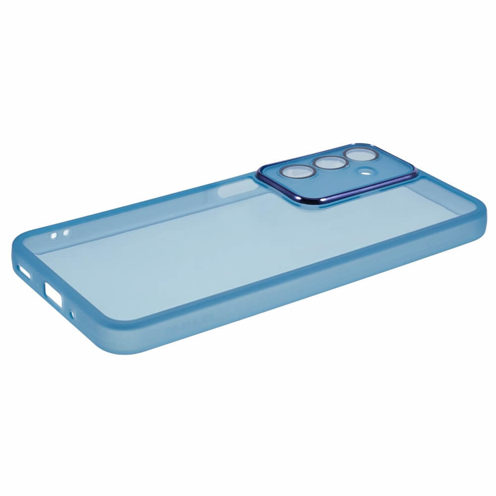 Galaxy A16 - Custodia in gomma con design metallico e protezione della fotocamera