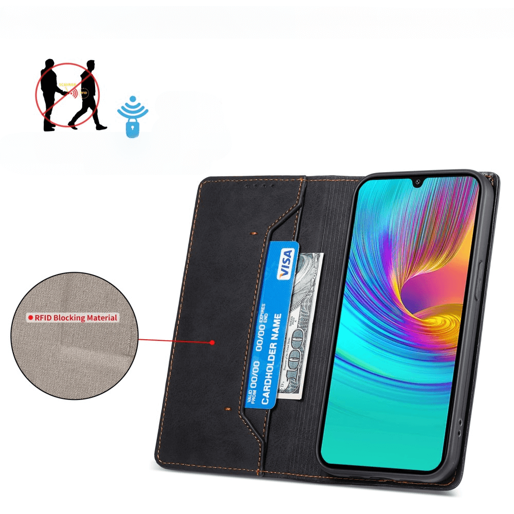Galaxy A16 - Custodia flip con blocco RFID