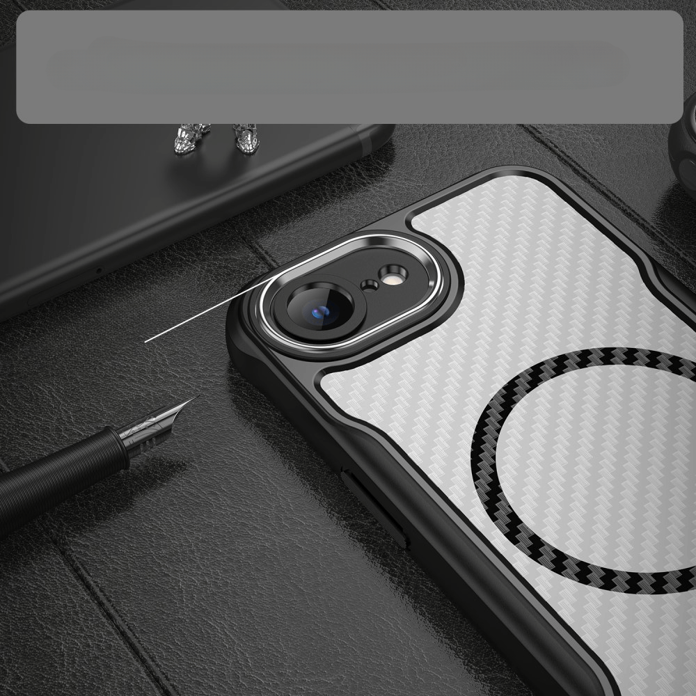 iPhone 16e - Cover protettiva in acrilico con magnete