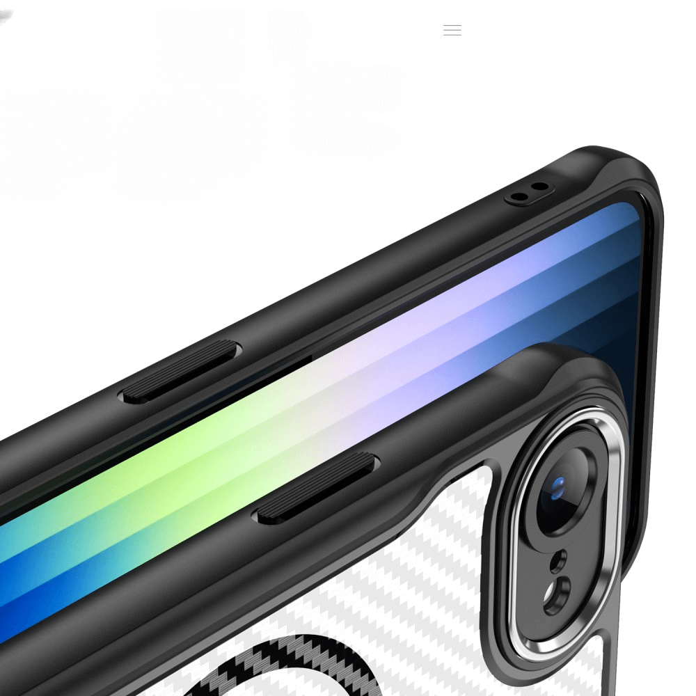 iPhone 16e - Cover protettiva in acrilico con magnete