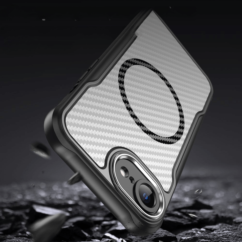 iPhone 16e - Cover protettiva in acrilico con magnete