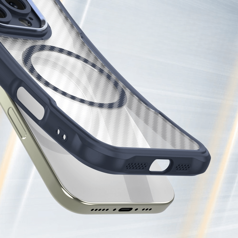 iPhone 16e - Cover protettiva in acrilico con magnete