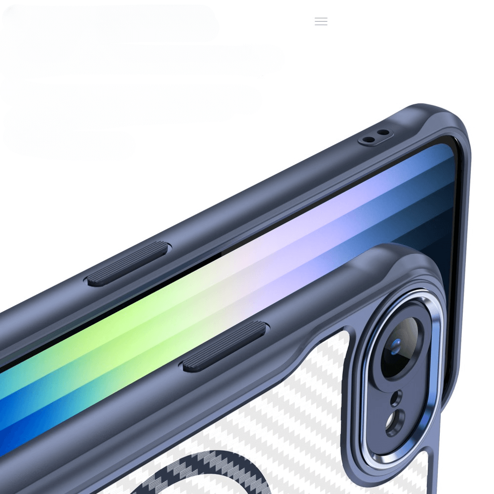 iPhone 16e - Cover protettiva in acrilico con magnete