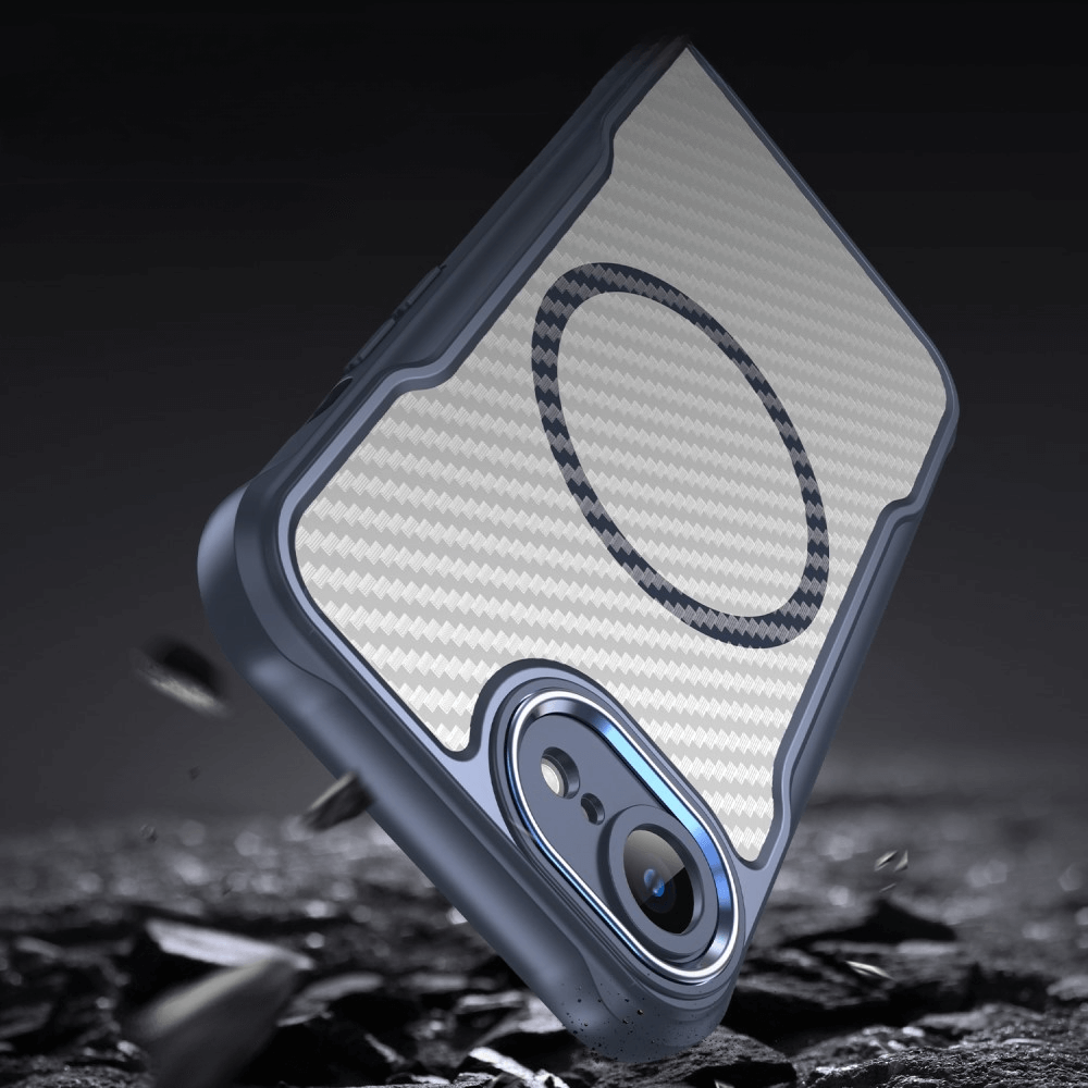 iPhone 16e - Cover protettiva in acrilico con magnete