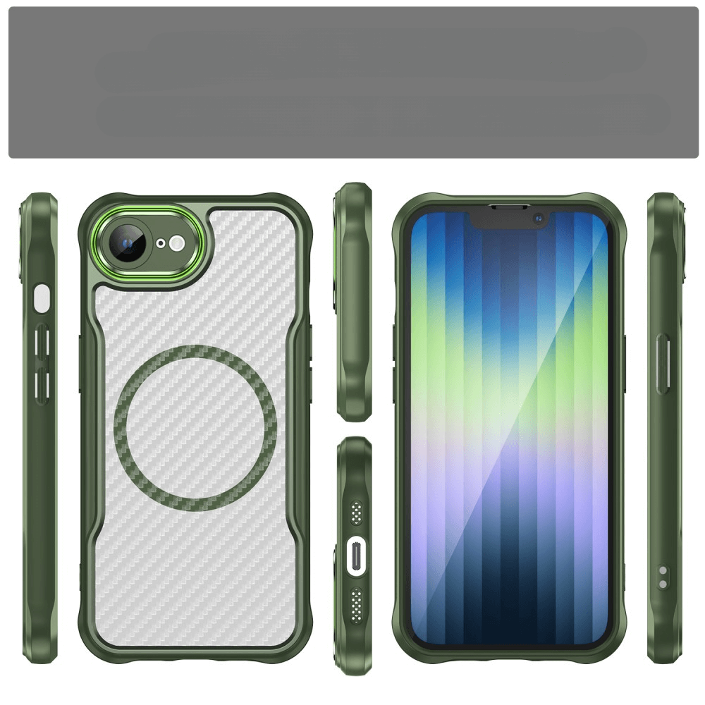 iPhone 16e - Cover protettiva in acrilico con magnete