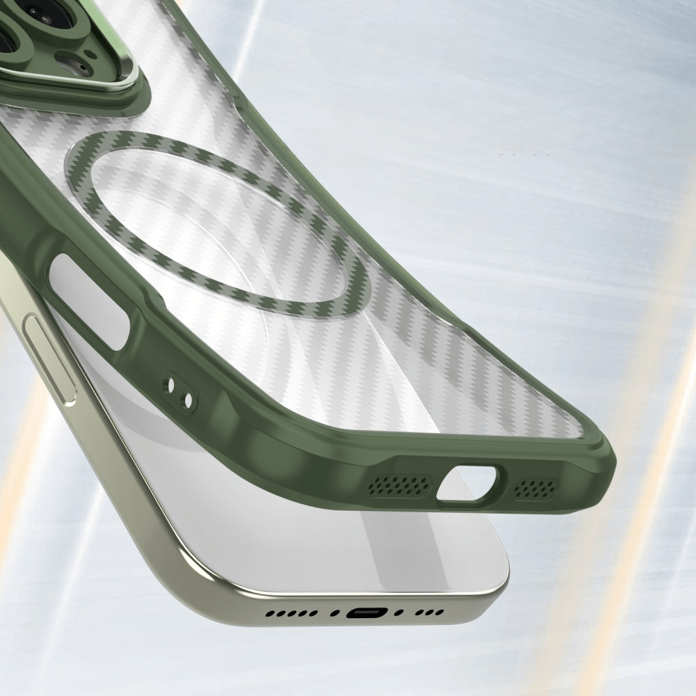 iPhone 16e - Cover protettiva in acrilico con magnete