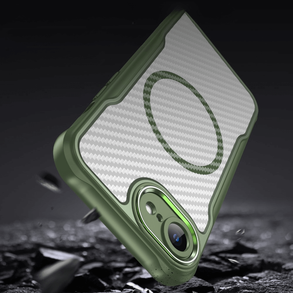 iPhone 16e - Cover protettiva in acrilico con magnete