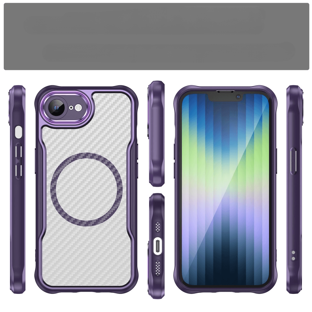 iPhone 16e - Cover protettiva in acrilico con magnete