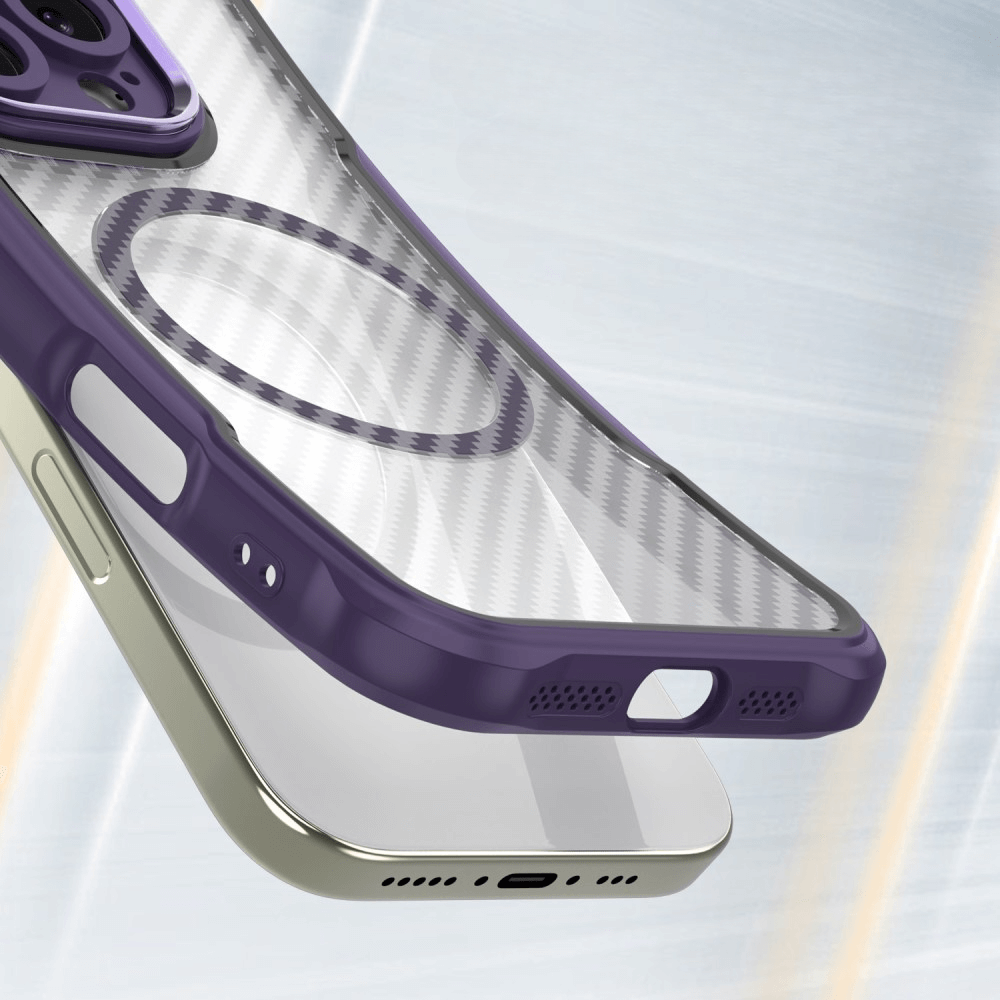 iPhone 16e - Cover protettiva in acrilico con magnete