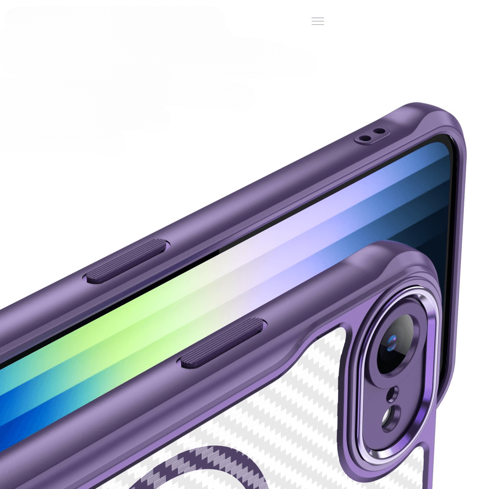 iPhone 16e - Cover protettiva in acrilico con magnete