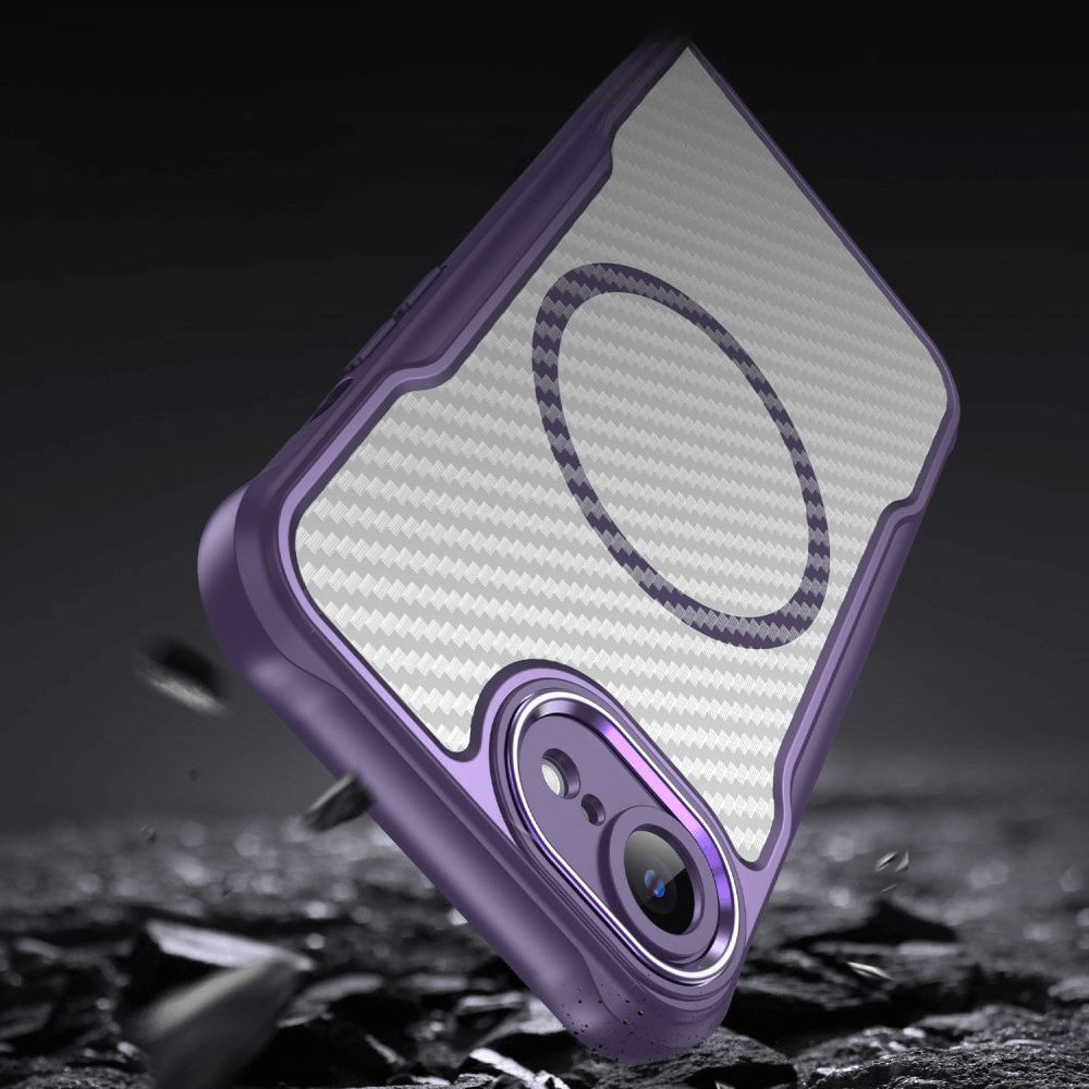 iPhone 16e - Cover protettiva in acrilico con magnete