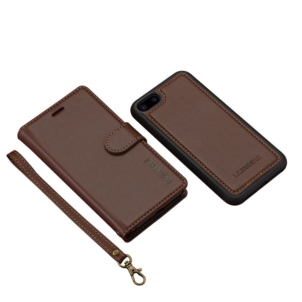 iPhone SE / 8 / 7 - Custodia portafoglio divisibile 2 in 1