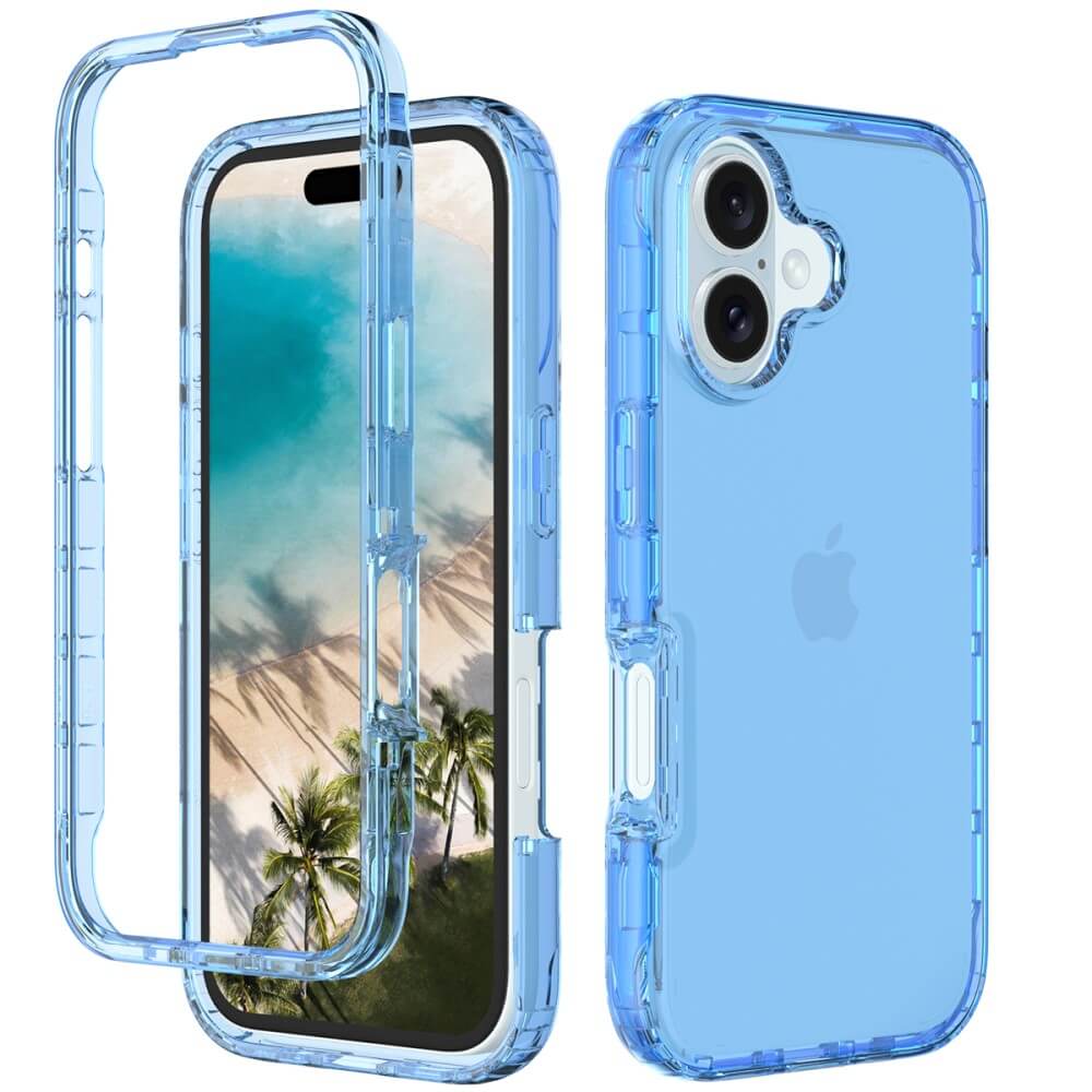 iPhone 16 Plus - Stossfeste Hybrid Handyhülle