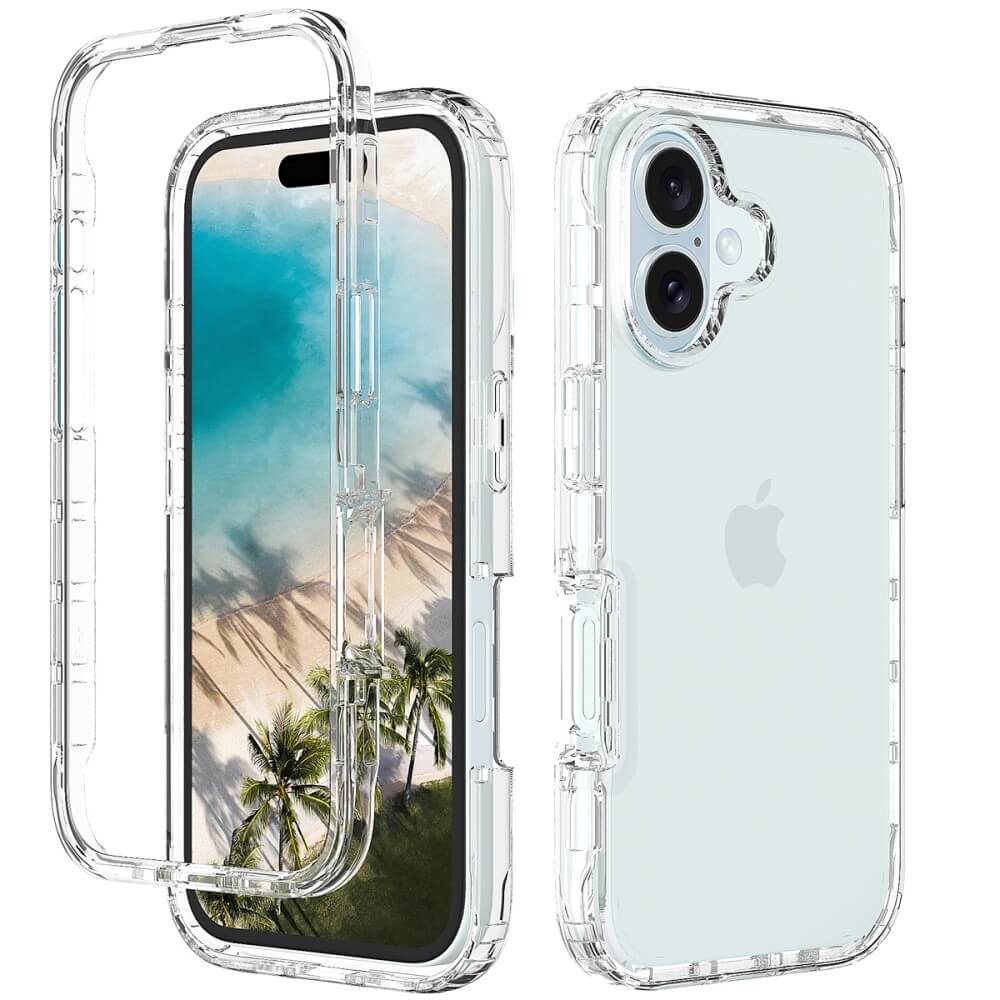 iPhone 16 Plus - Stossfeste Hybrid Handyhülle
