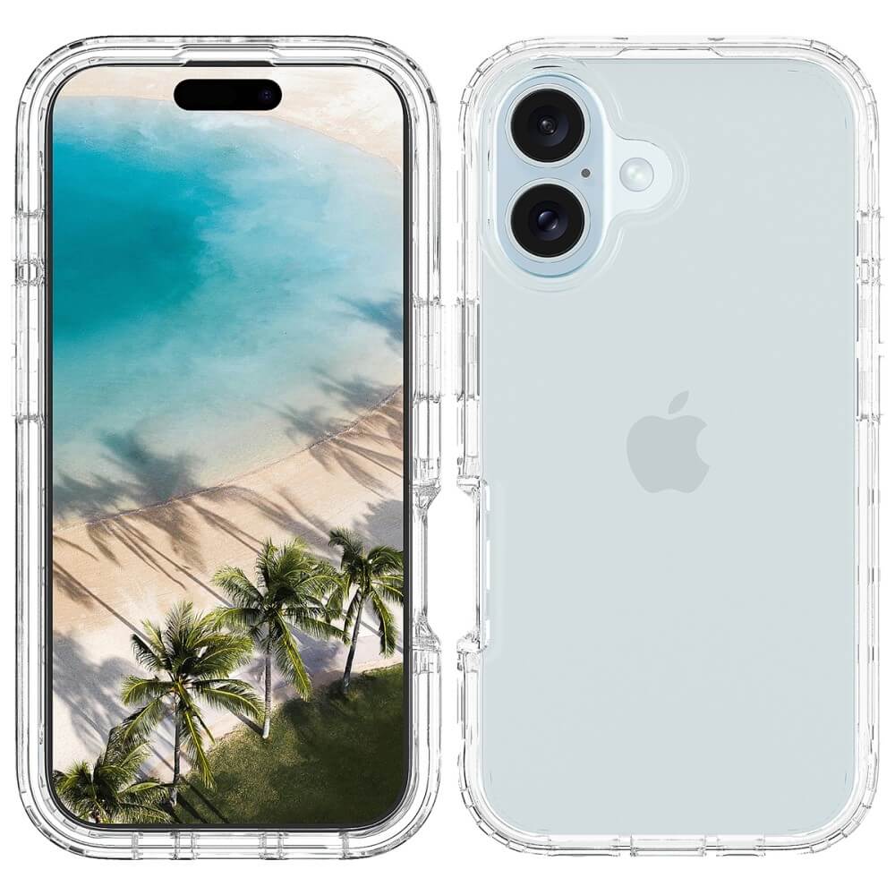 iPhone 16 Plus - Stossfeste Hybrid Handyhülle