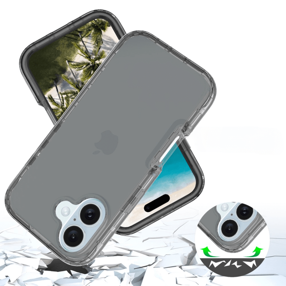 iPhone 16 - Custodia ibrida antiurto