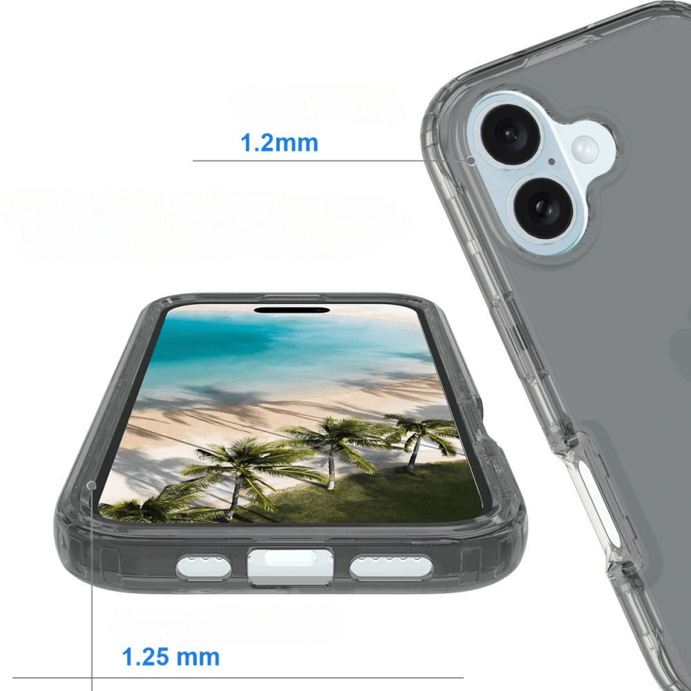 iPhone 16 - Custodia ibrida antiurto