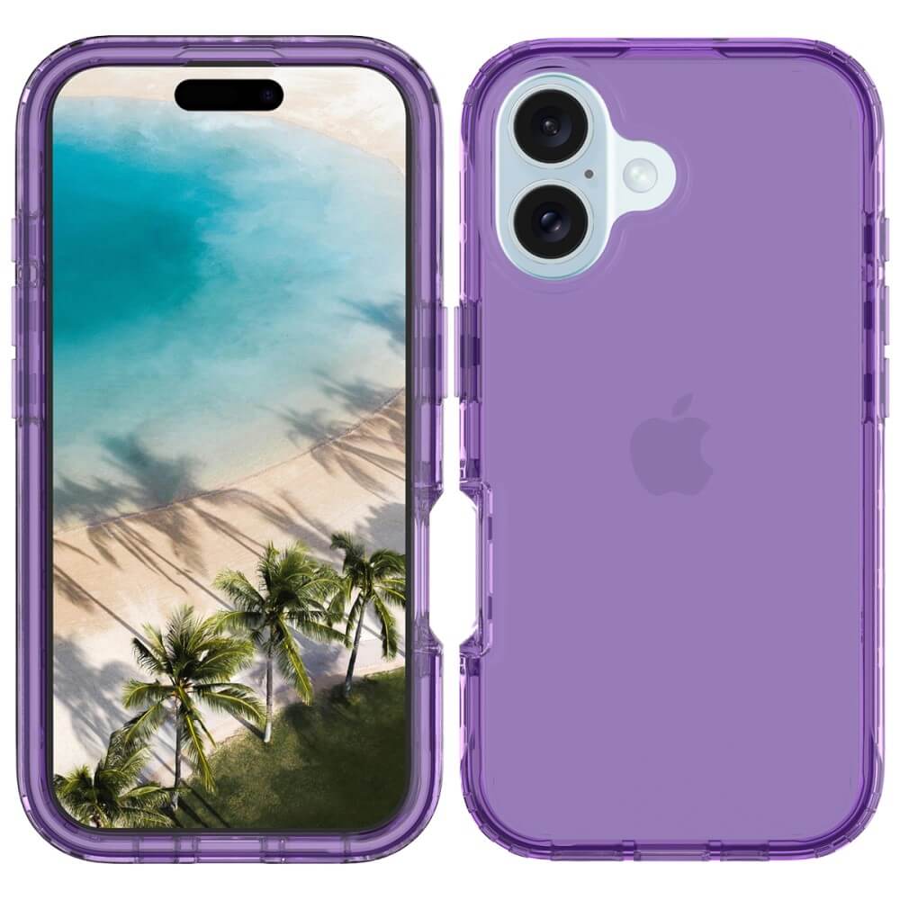 iPhone 16 - Custodia ibrida antiurto