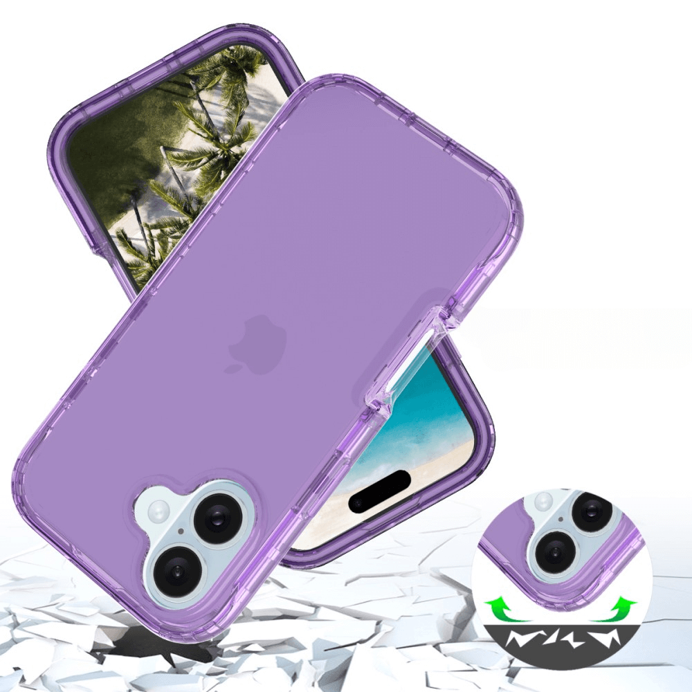 iPhone 16 - Custodia ibrida antiurto