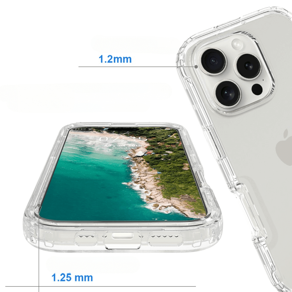 iPhone 16 Pro Max - Shockproof Hybrid Phone Case