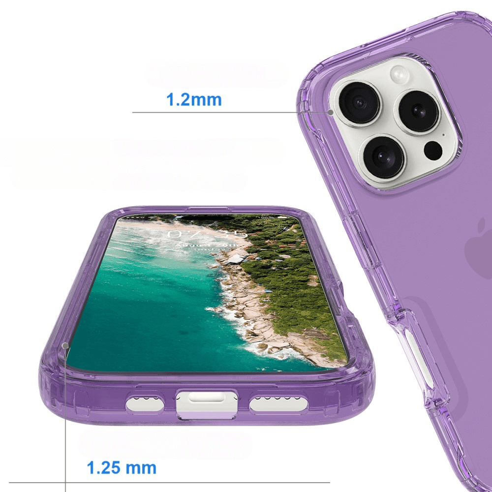 iPhone 16 Pro Max - Shockproof Hybrid Phone Case