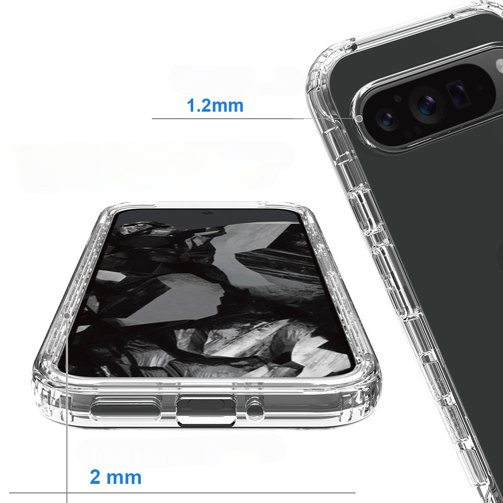 Google Pixel 9 Pro XL - Shockproof Hybrid Phone Case