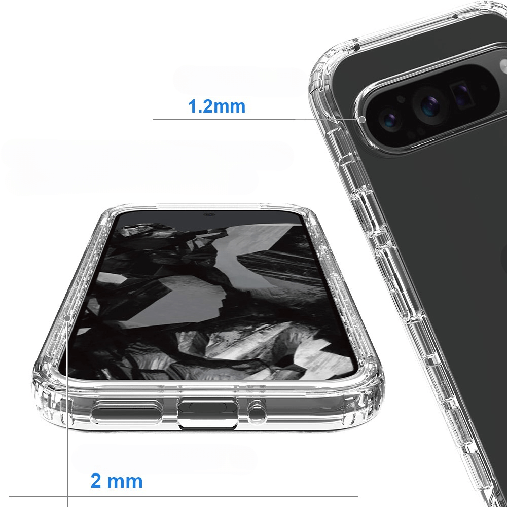 Google Pixel 9 Pro XL - Shockproof Hybrid Phone Case