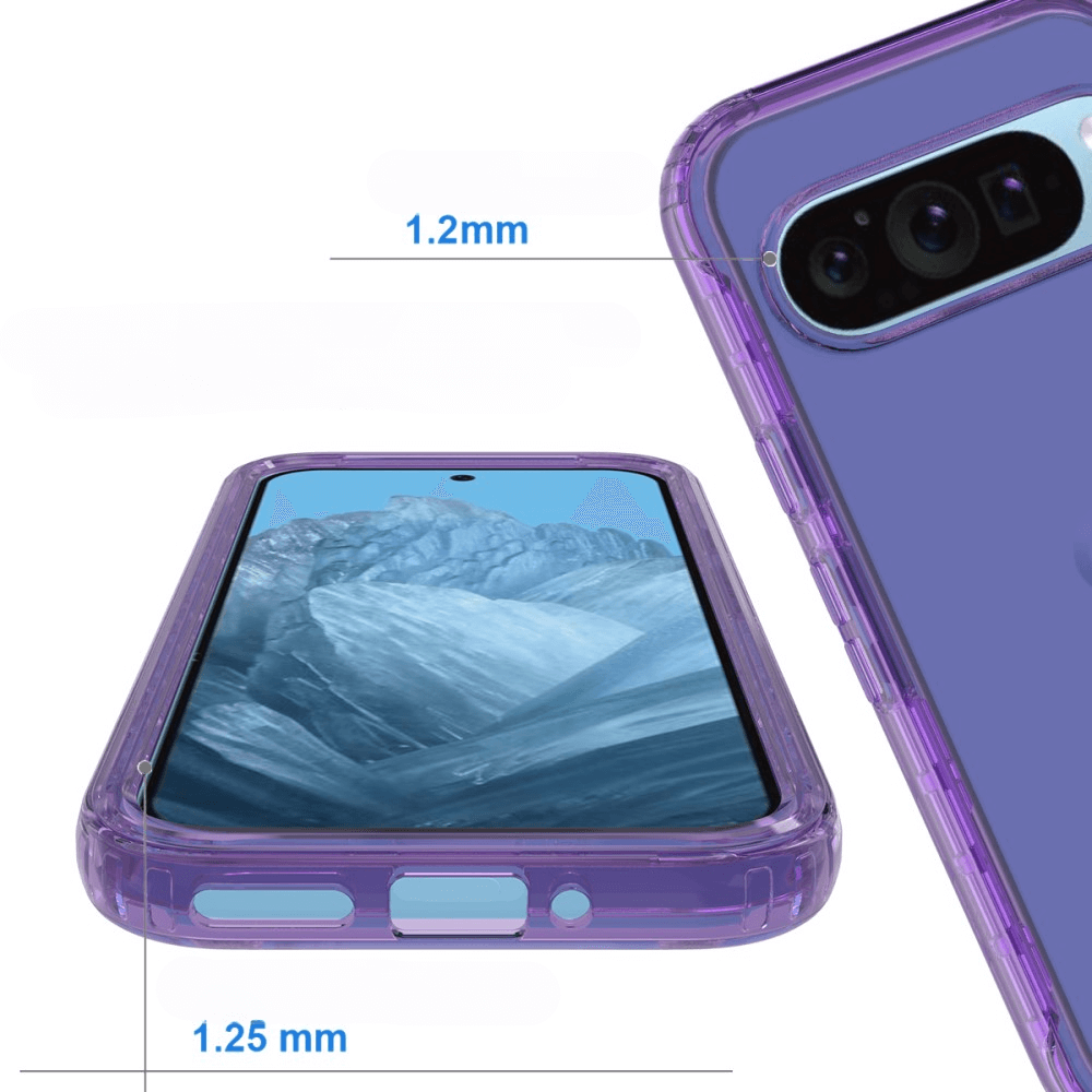 Google Pixel 9 / 9 Pro - Custodia ibrida antiurto