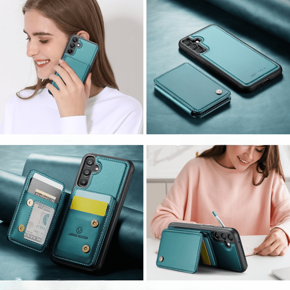 Galaxy A55 - 2-in-1 back cover with credit card holder