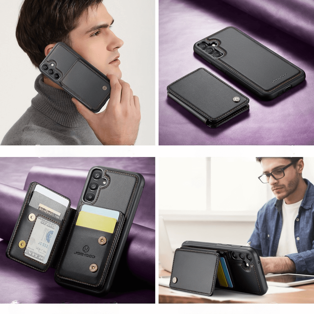 Galaxy A55 - 2-in-1 back cover with credit card holder
