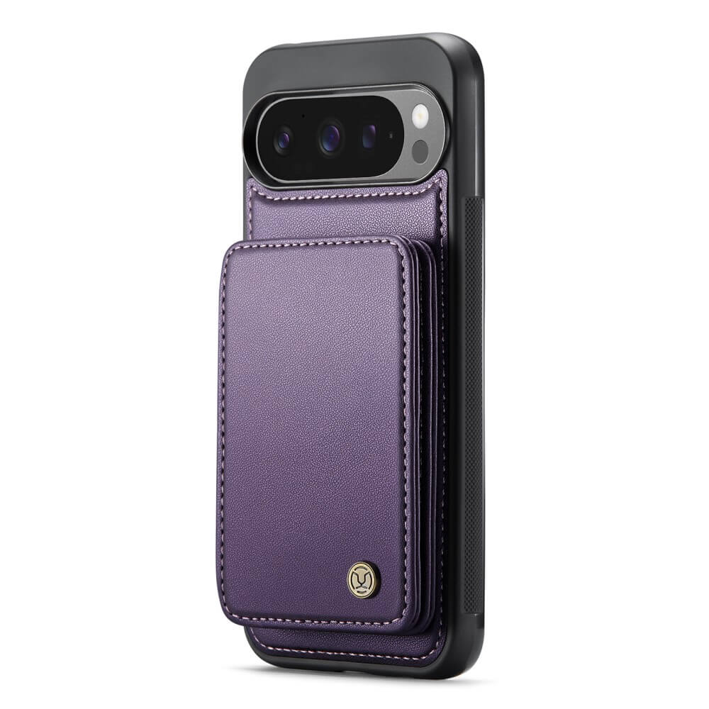 Google Pixel 9 Pro XL - Coque 2 en 1 avec porte-carte de crédit