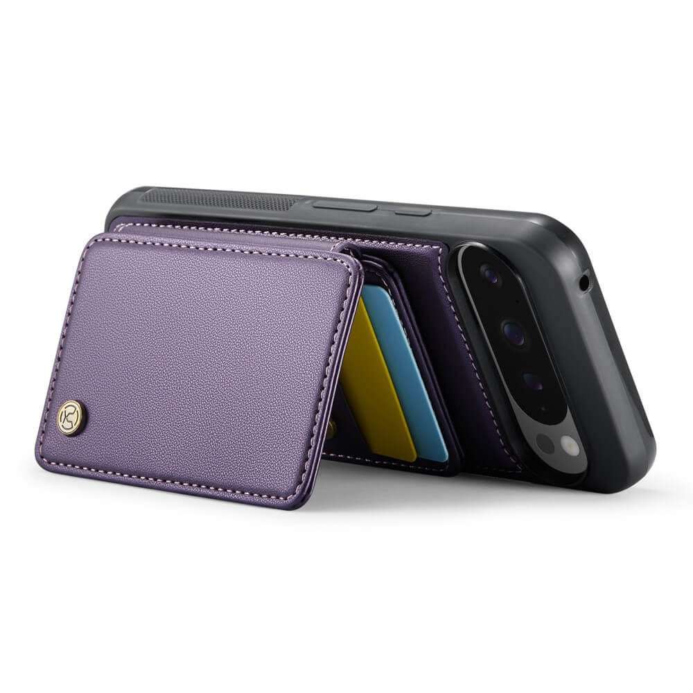 Google Pixel 9 Pro XL - Coque 2 en 1 avec porte-carte de crédit