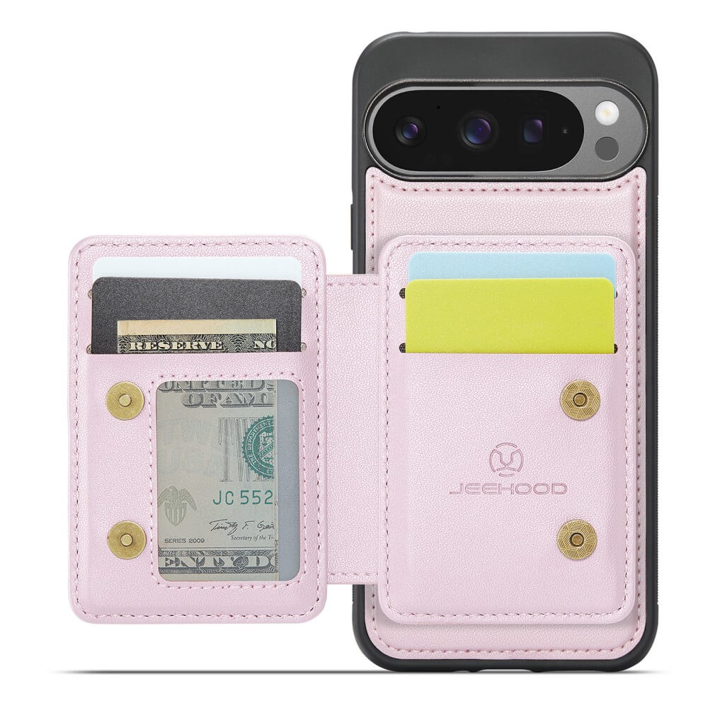 Google Pixel 9 Pro XL - Coque 2 en 1 avec porte-carte de crédit
