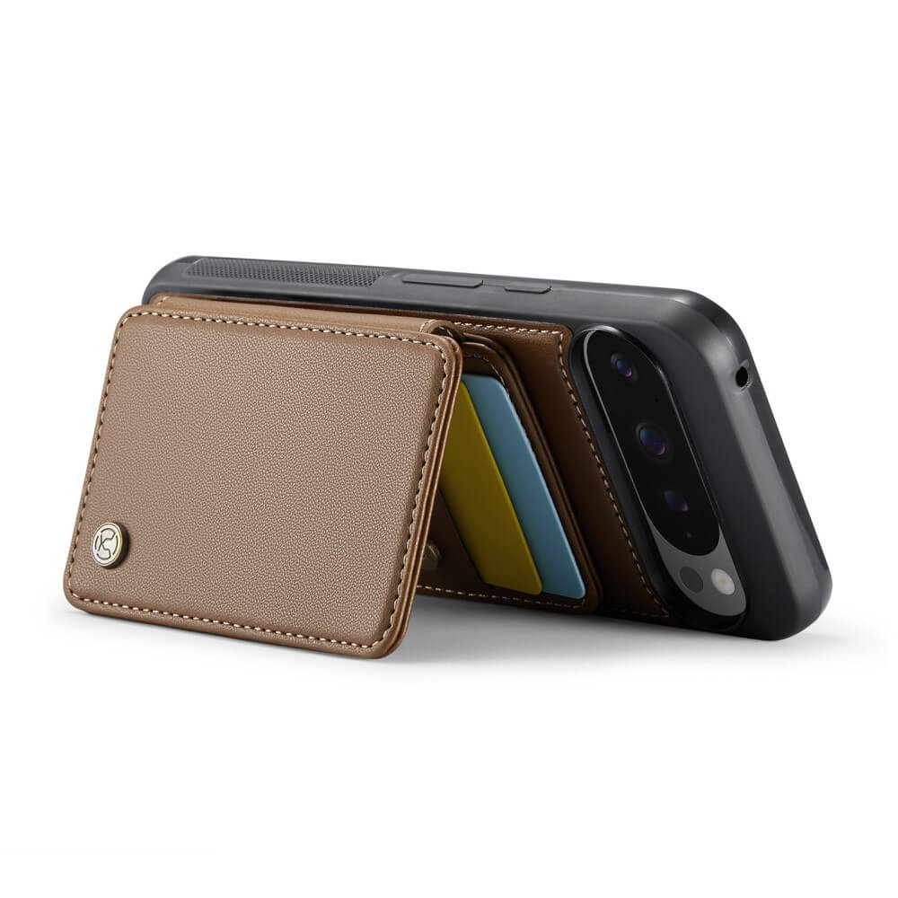 Google Pixel 9 Pro XL - Coque 2 en 1 avec porte-carte de crédit