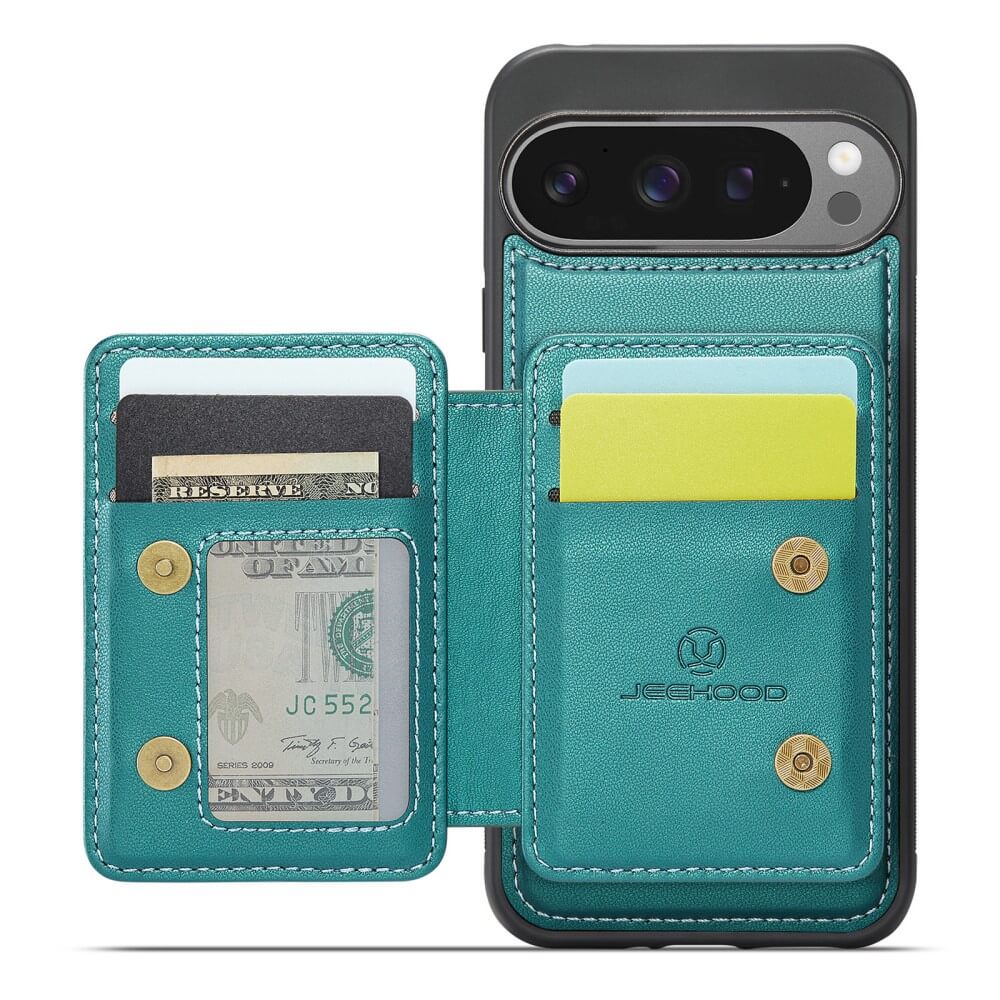 Google Pixel 9 Pro XL - Coque 2 en 1 avec porte-carte de crédit