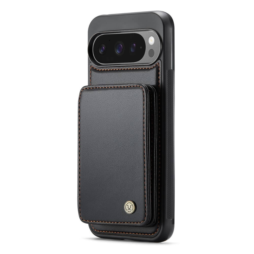 Google Pixel 9 Pro XL - Coque 2 en 1 avec porte-carte de crédit