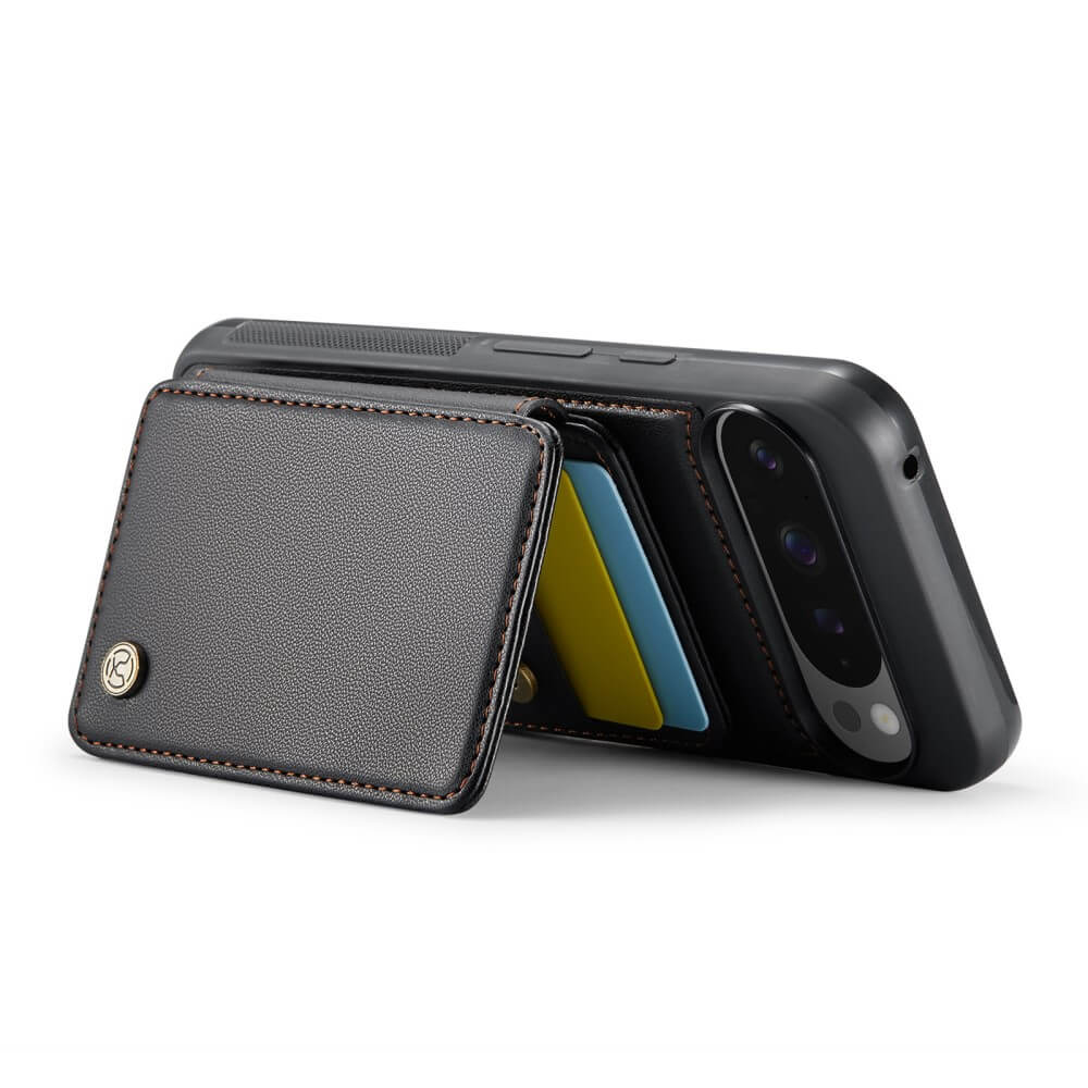 Google Pixel 9 Pro XL - Coque 2 en 1 avec porte-carte de crédit