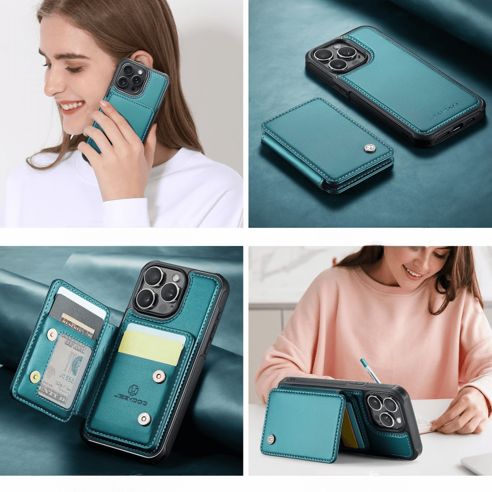 iPhone 16 Pro Max - 2-in-1 back cover with credit card holder