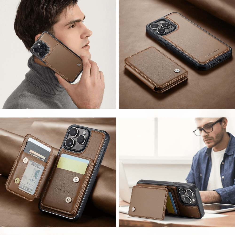 iPhone 16 Pro Max - 2-in-1 back cover with credit card holder